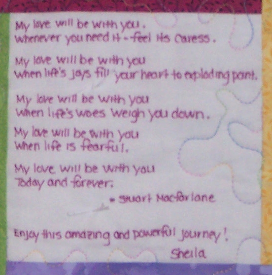 Block by Sheila, a poem.